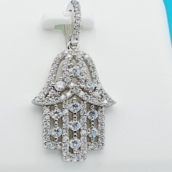 "925 Sterling Silver CZ Beautiful Pendant for Women, 1USPAR4078 - Picture 5 of 11